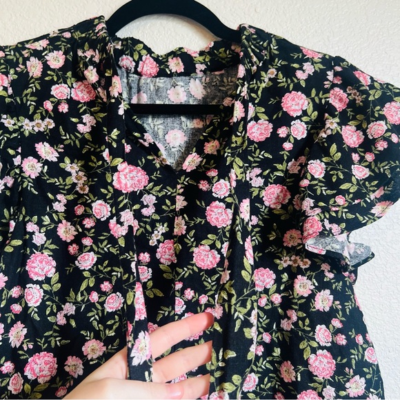 Who What Wear Ruffled Sleeve A-Line Blouse – Size Small - Picture 10 of 11